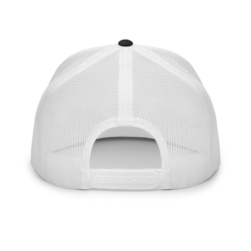 CUSTOM FLAT BILL TRUCKER HAT - UPLOAD YOUR DESIGN