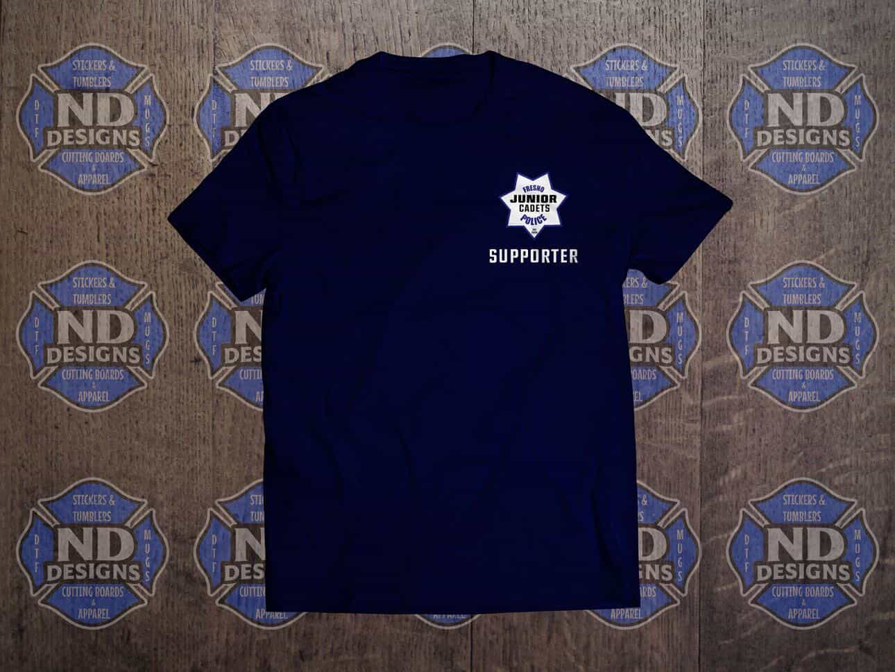 Fresno Police Department Jr. Cadet Support T-Shirt