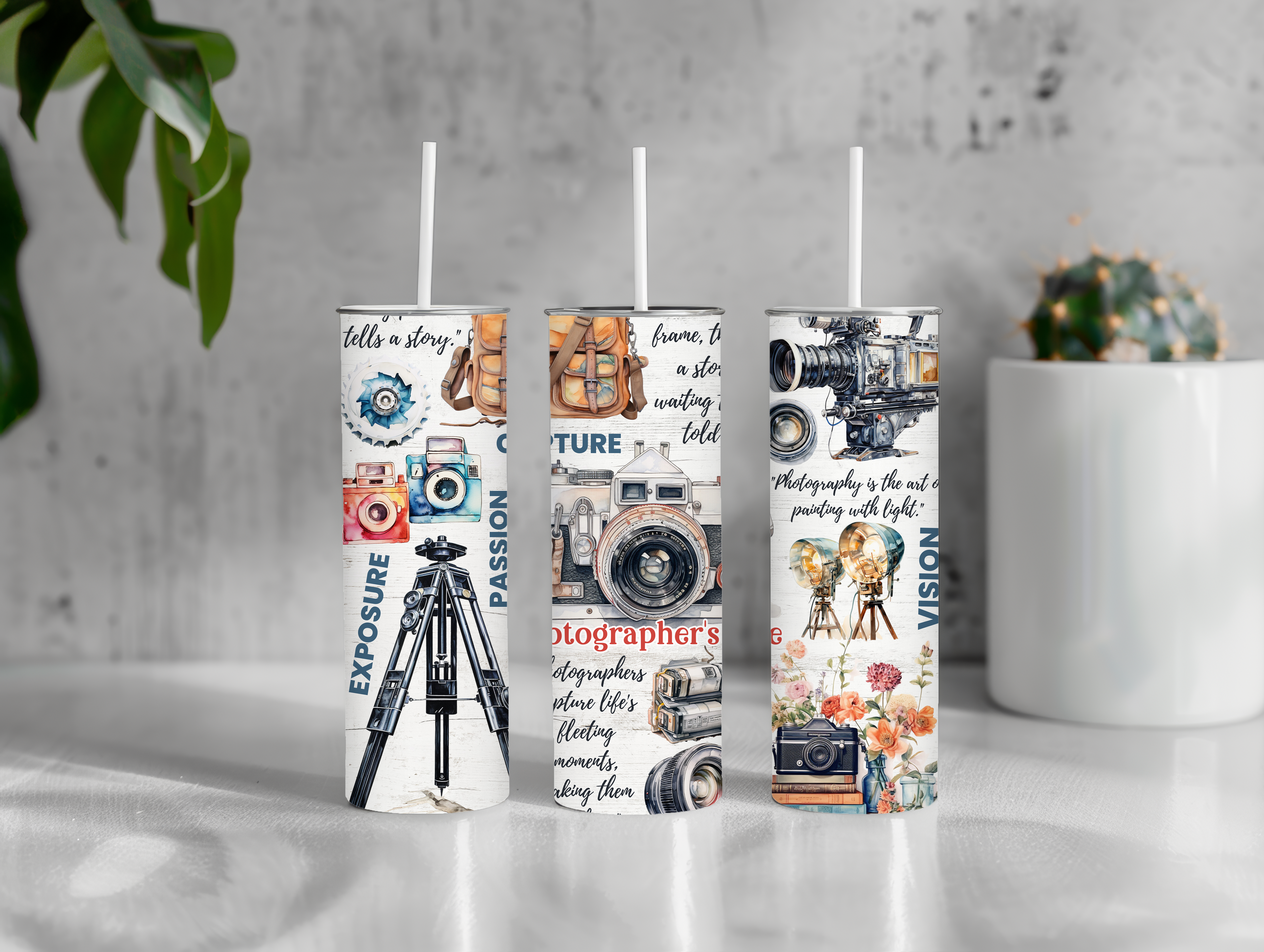 CUSTOM 20 OZ TUMBLERS - UPLOAD YOUR DESIGN