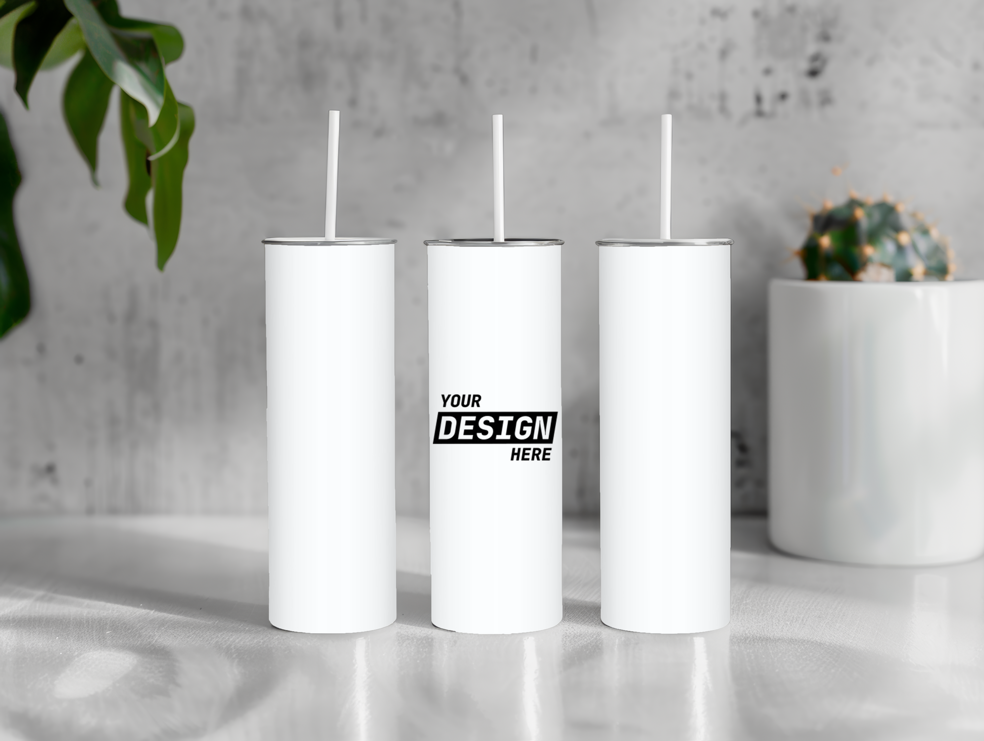 CUSTOM 20 OZ TUMBLERS - UPLOAD YOUR DESIGN