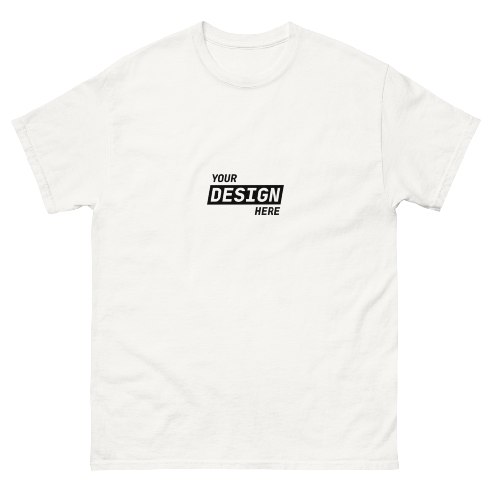 CUSTOM T-SHIRT  - UPLOAD YOUR DESIGN