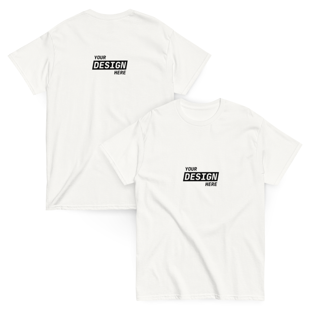 CUSTOM T-SHIRT  - UPLOAD YOUR DESIGN
