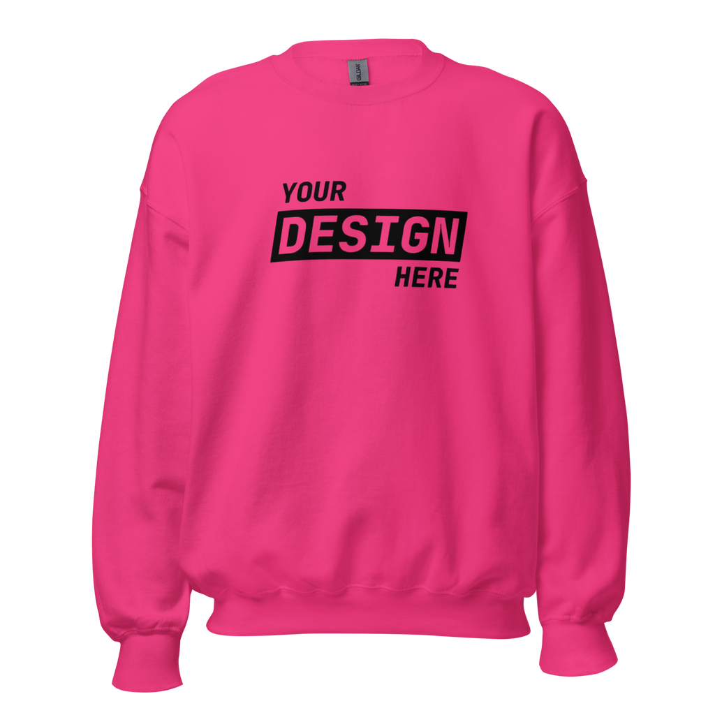 CUSTOM SWEATSHIRT - UPLOAD YOUR DESIGN